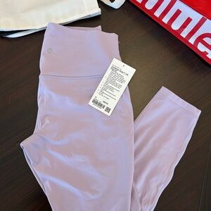 Lululemon Athletica Purple High-Waisted Leggings